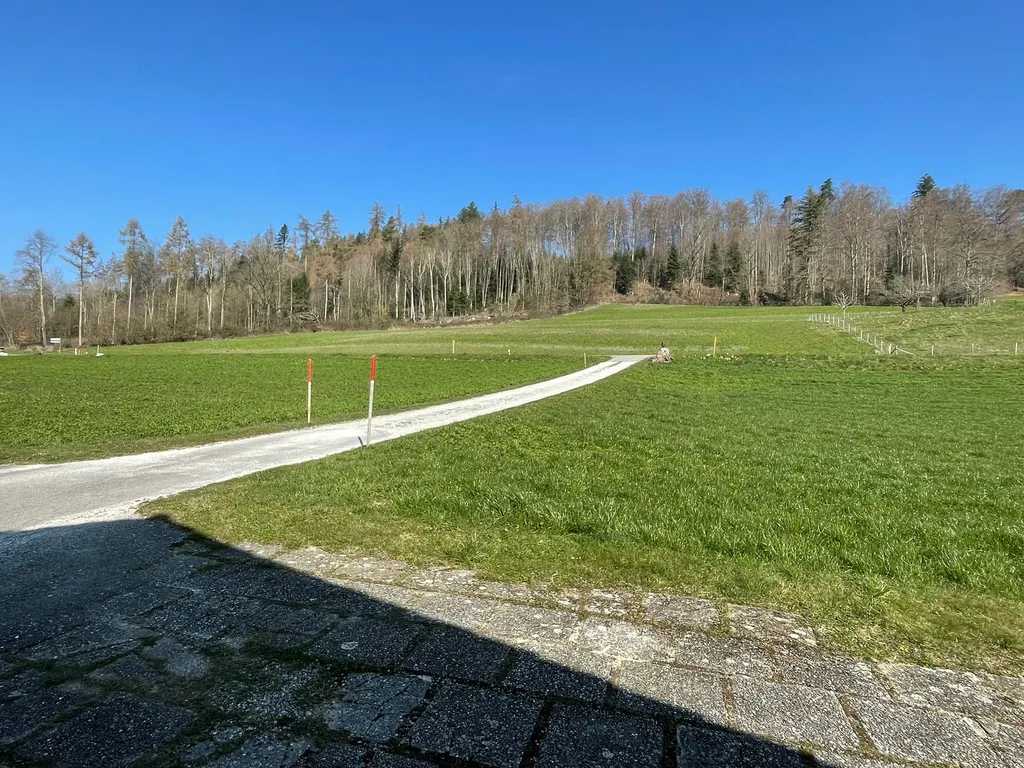 Standplatz mit Alpenblick