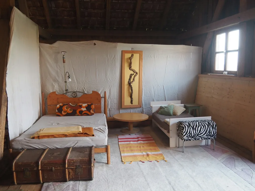 Gemütliche Stadelatmosphäre