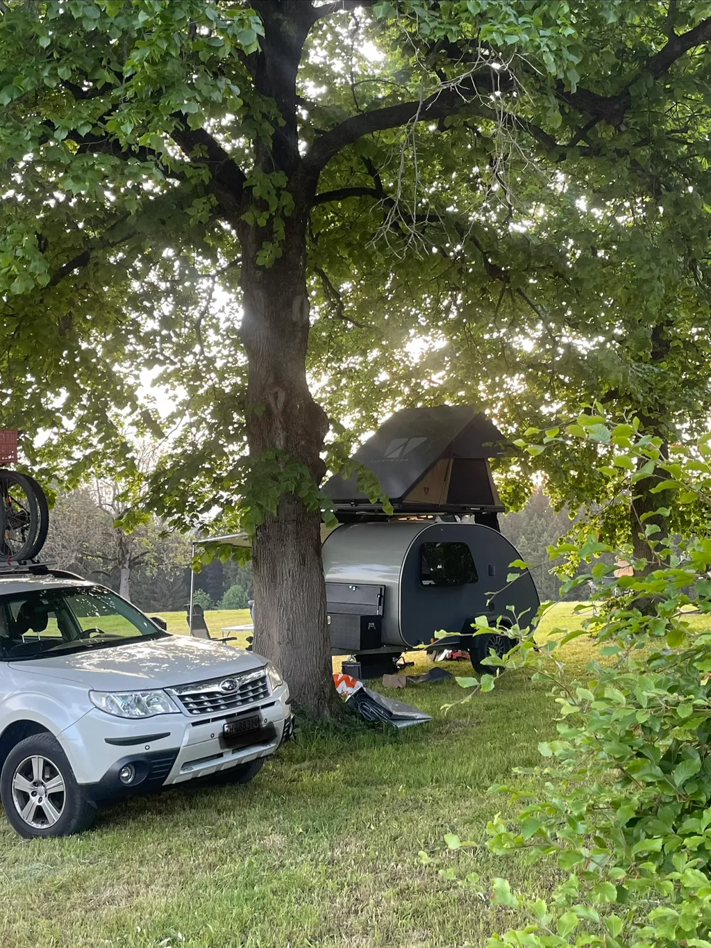 Camping mit Alpsteinsicht