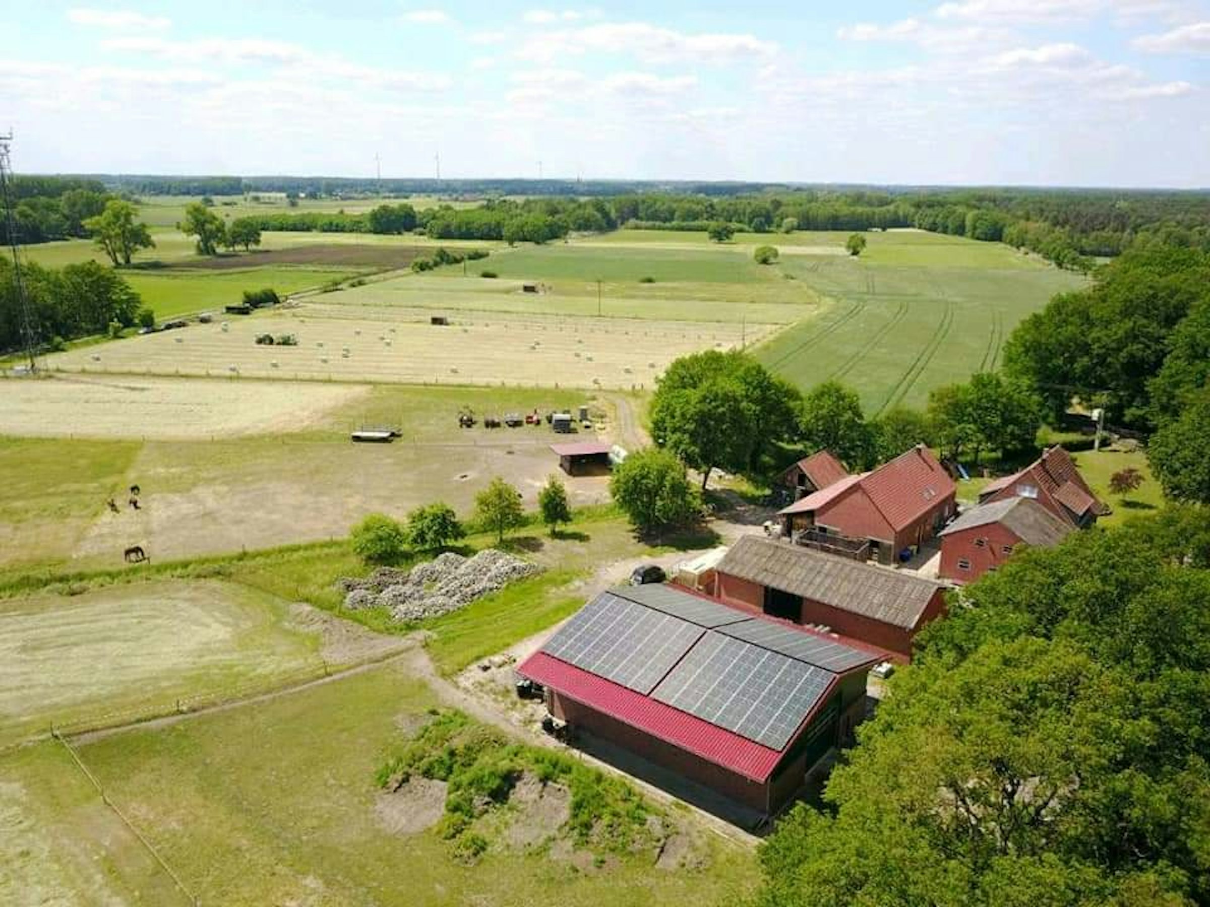 Am Rand der Davert im Münsterland