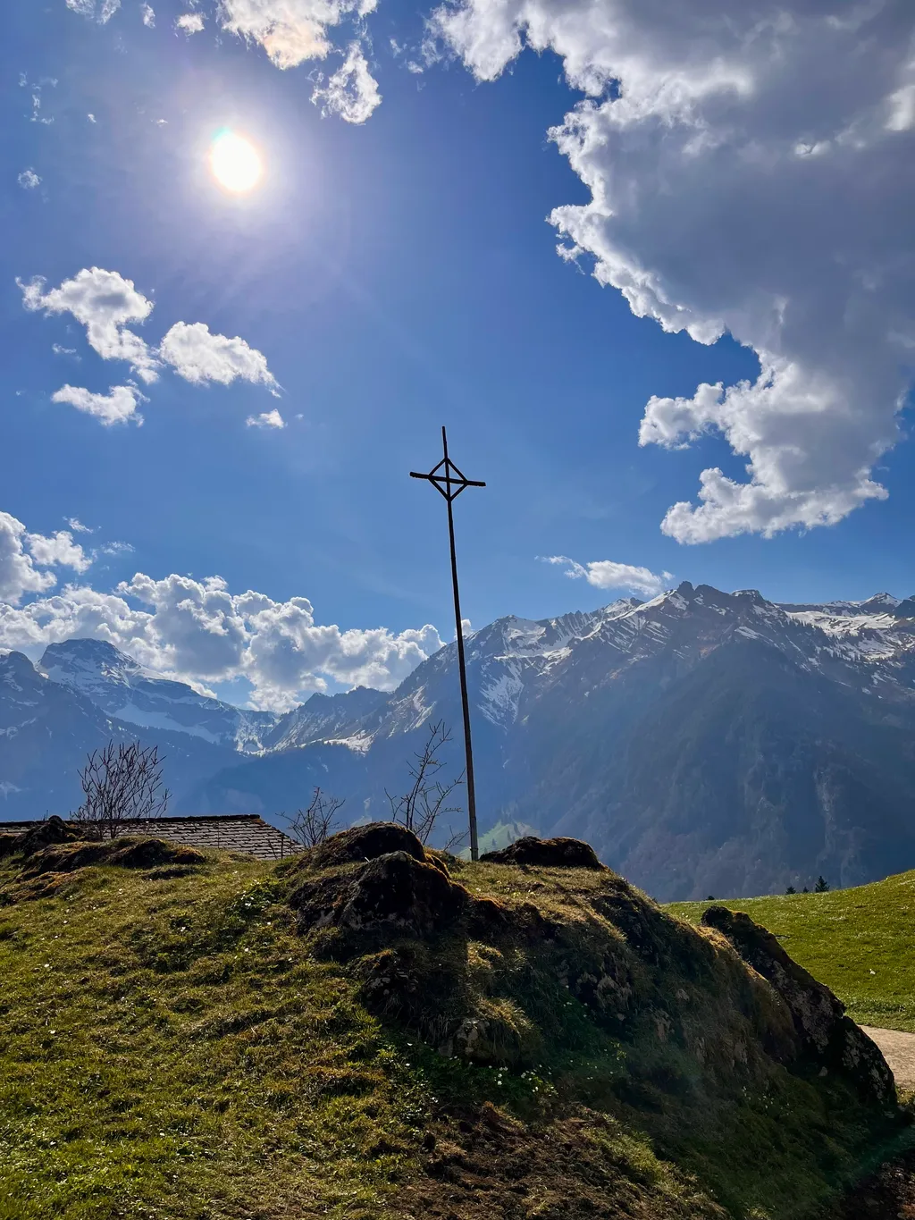 Das ist die Aussicht von Deinem Stellplatz Richtung Westen.