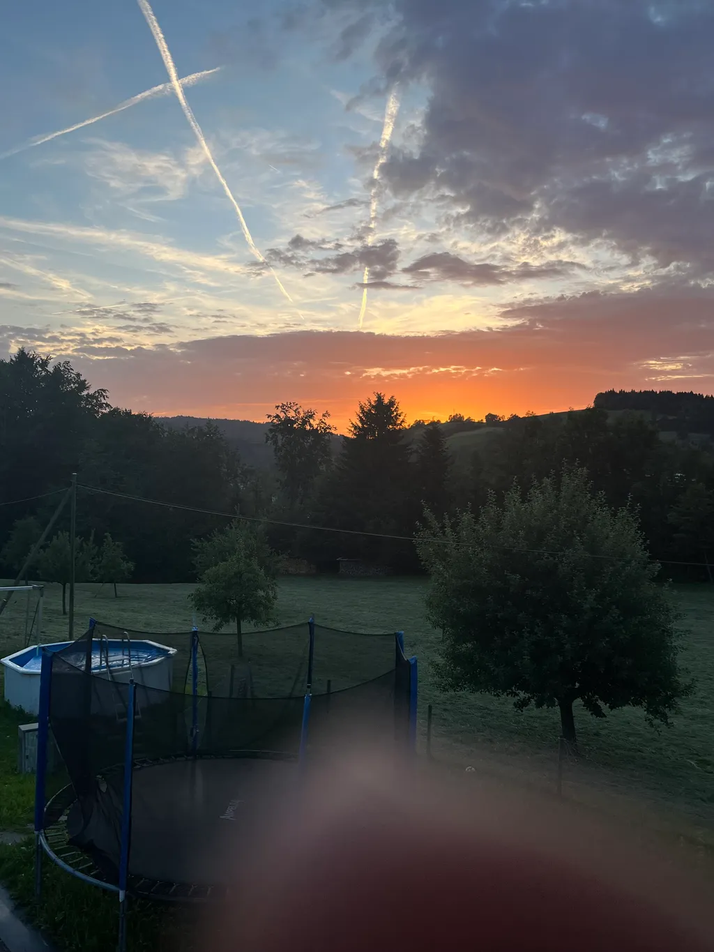 Zelten am Waldrand
