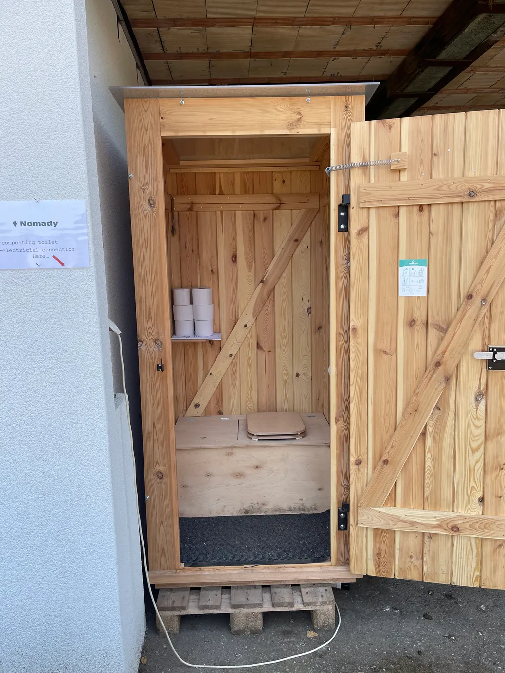 Kompost-Toilette Trobolo🚻🚾