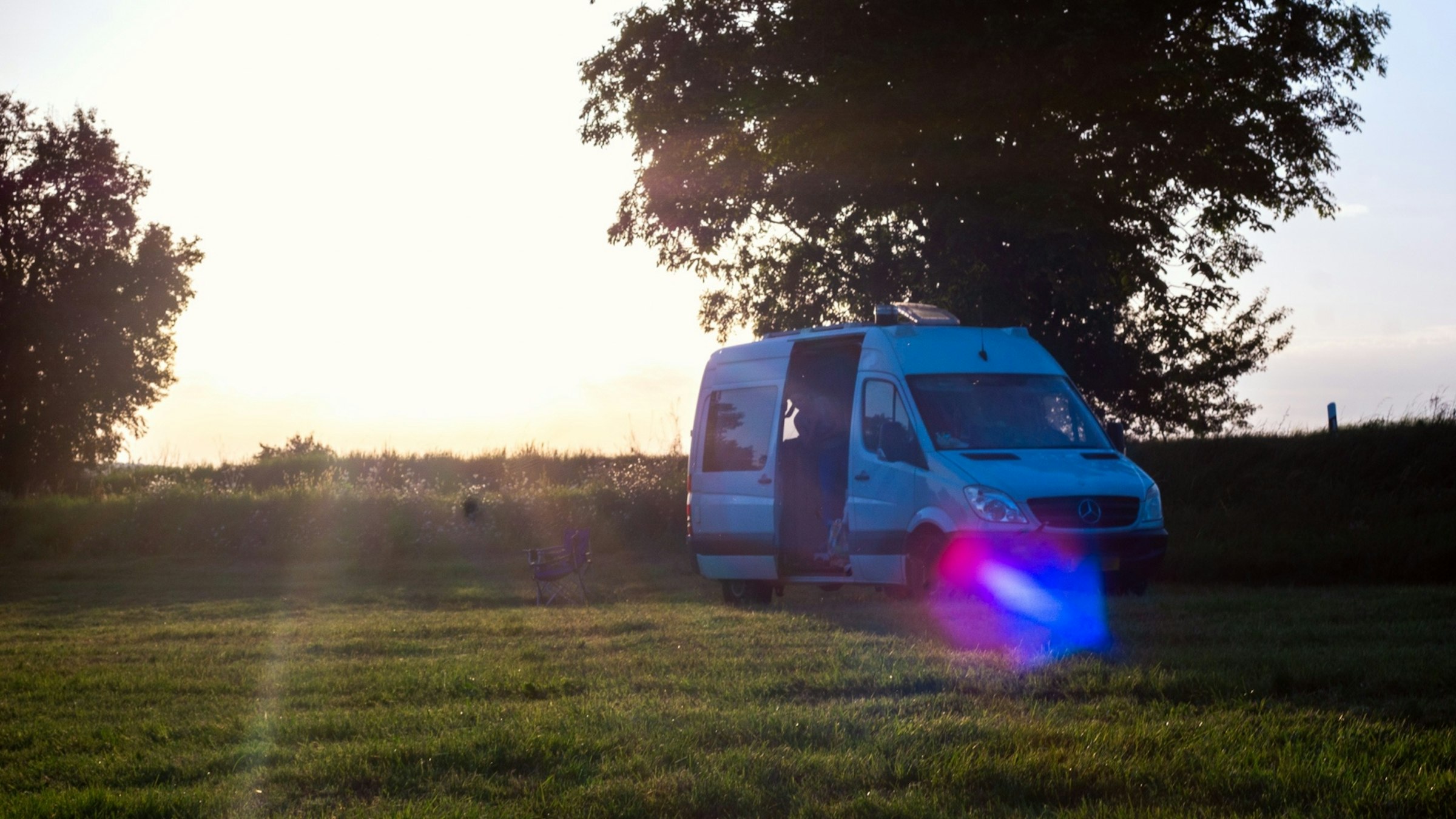 Stellplatz mit WC, Dusche & WLAN