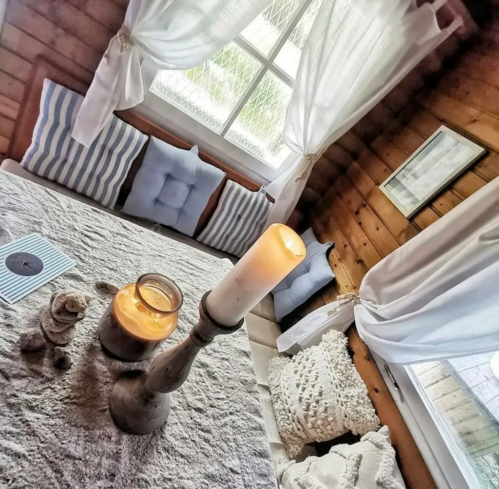 Stellplatz am Naturteich+Hütte