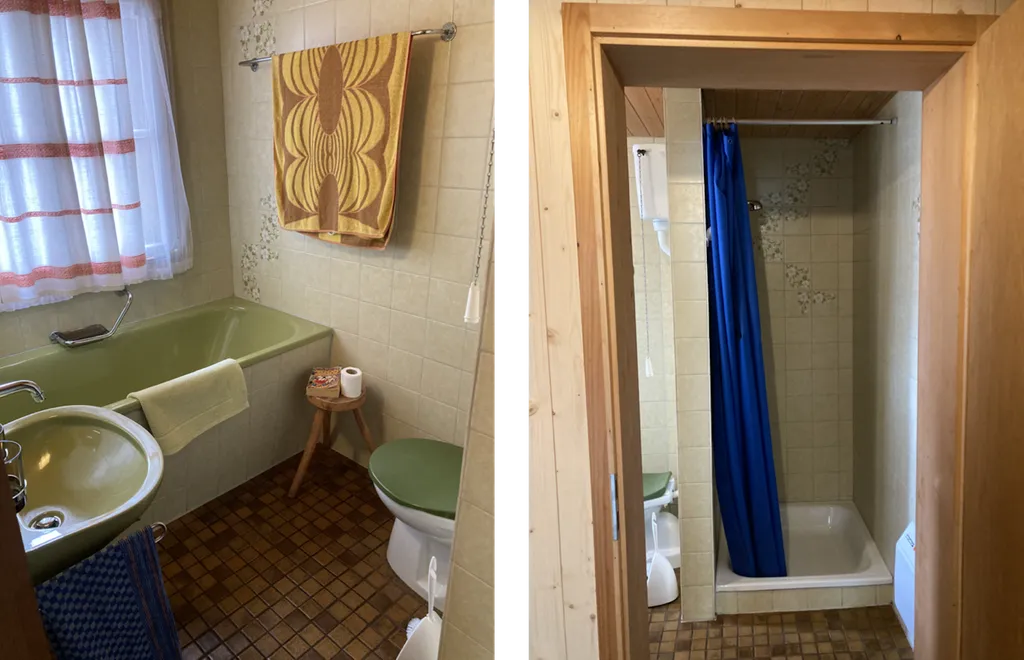 Auf dem ehemaligen Schulhausplatz