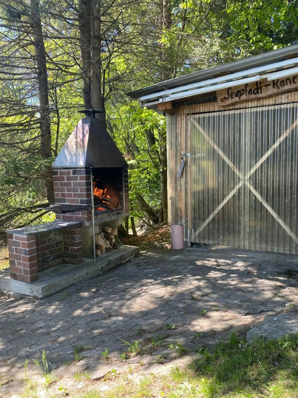 Camping direkt am Sihlsee