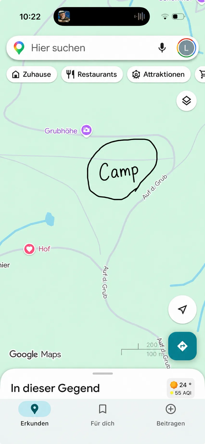 Standort Camp