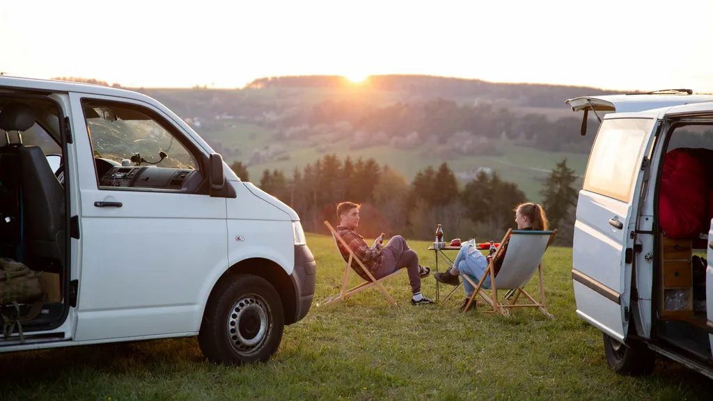 Weitsicht am Feldrand