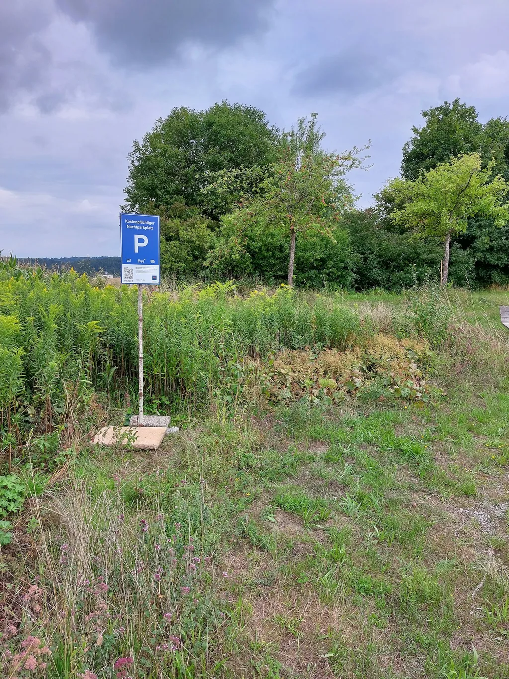Auf dem Hügel, Blick in die Ferne