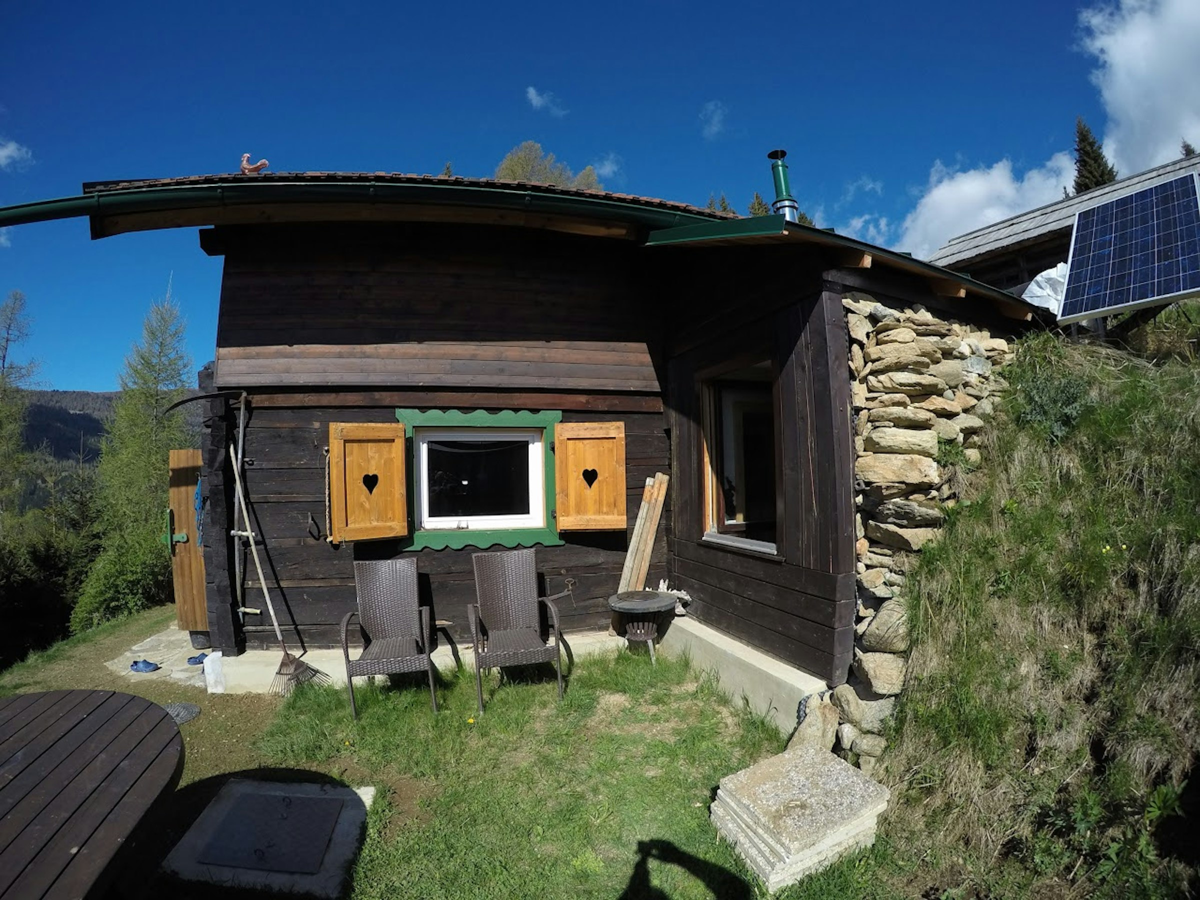 Berghütte TOP AUSSICHT & Lage