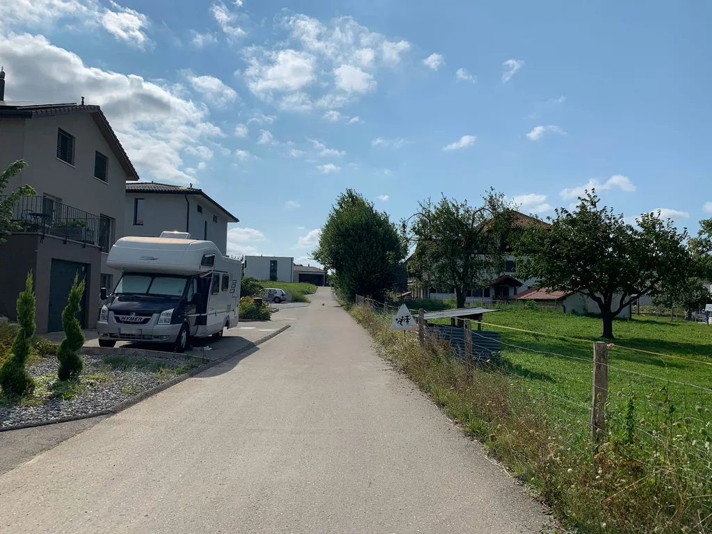 Parking Paisible, Vue Campagne