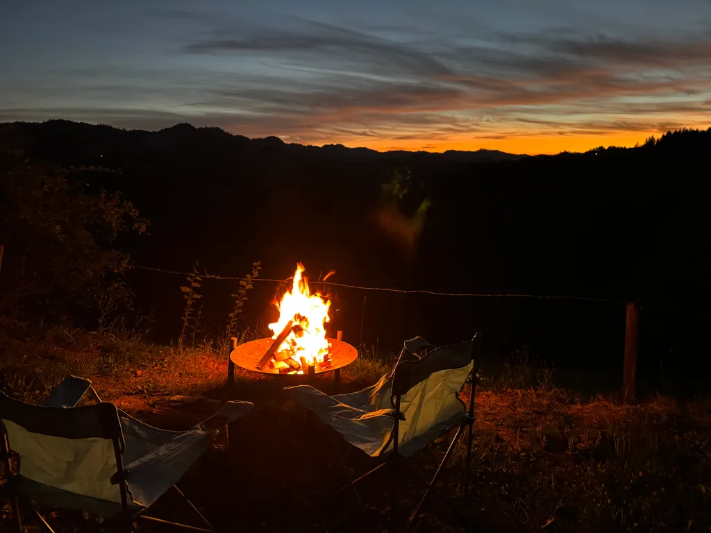 Menzberg Camp - Am Waldrand