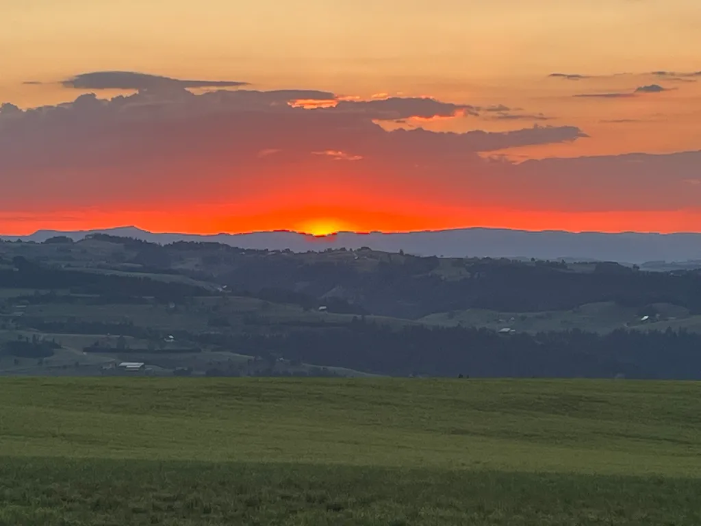 Zelten am Waldrand