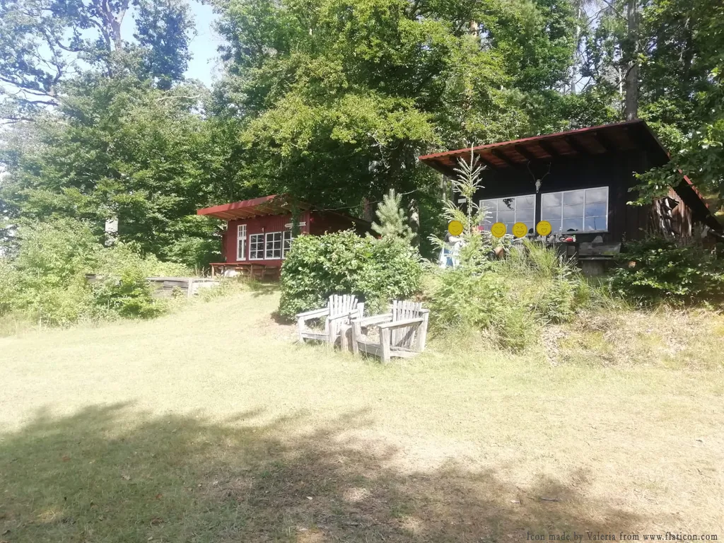 Forsthaus-Camp mitten im Wald