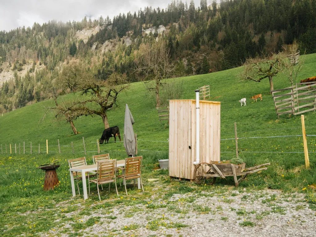 Schüürbüel - Hof mit Panoramablick