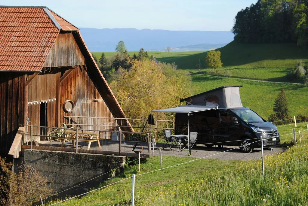 Dein Stellplatz in der Morgensonne