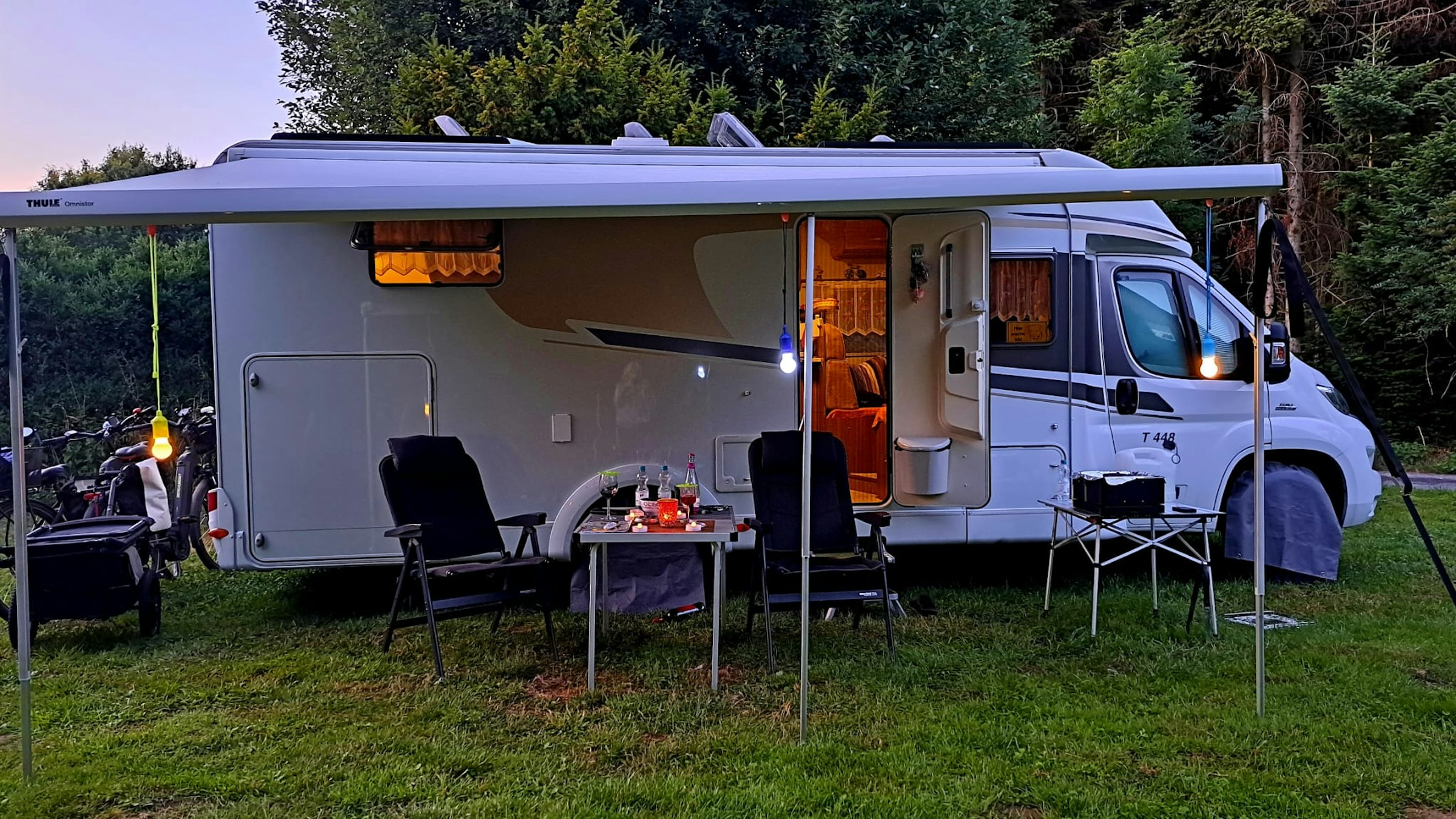 Camping auf Hof Kunterbunt