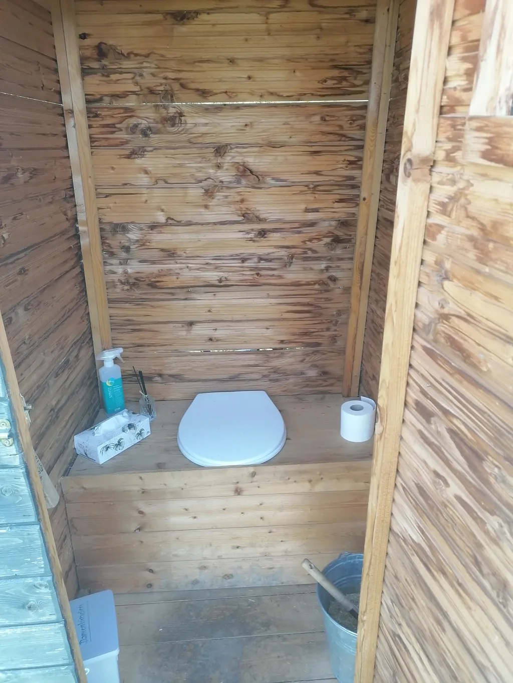 Komposttoilette Innenansicht