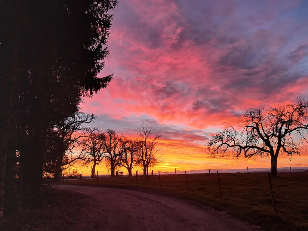 Abendrot.