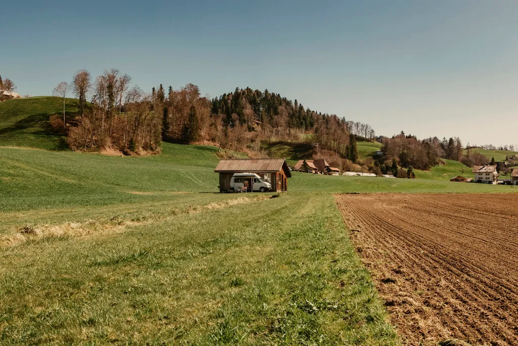Naturplatz bei der Sporthütte