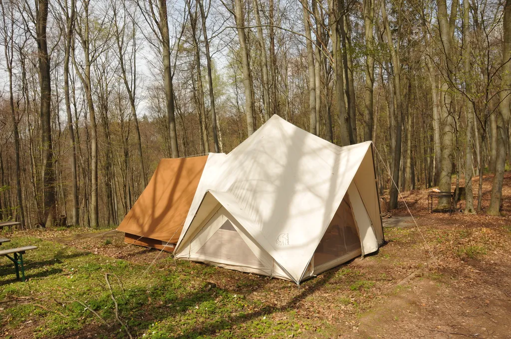 Zeltplatz unterm Himmel