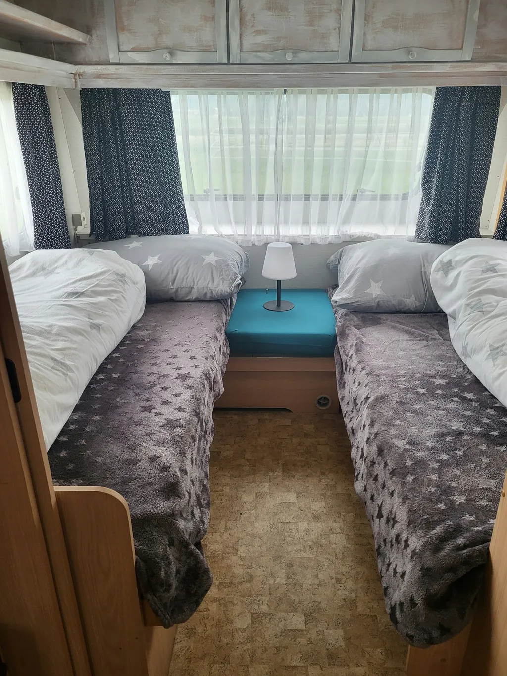 Gemütlicher Wohnwagen