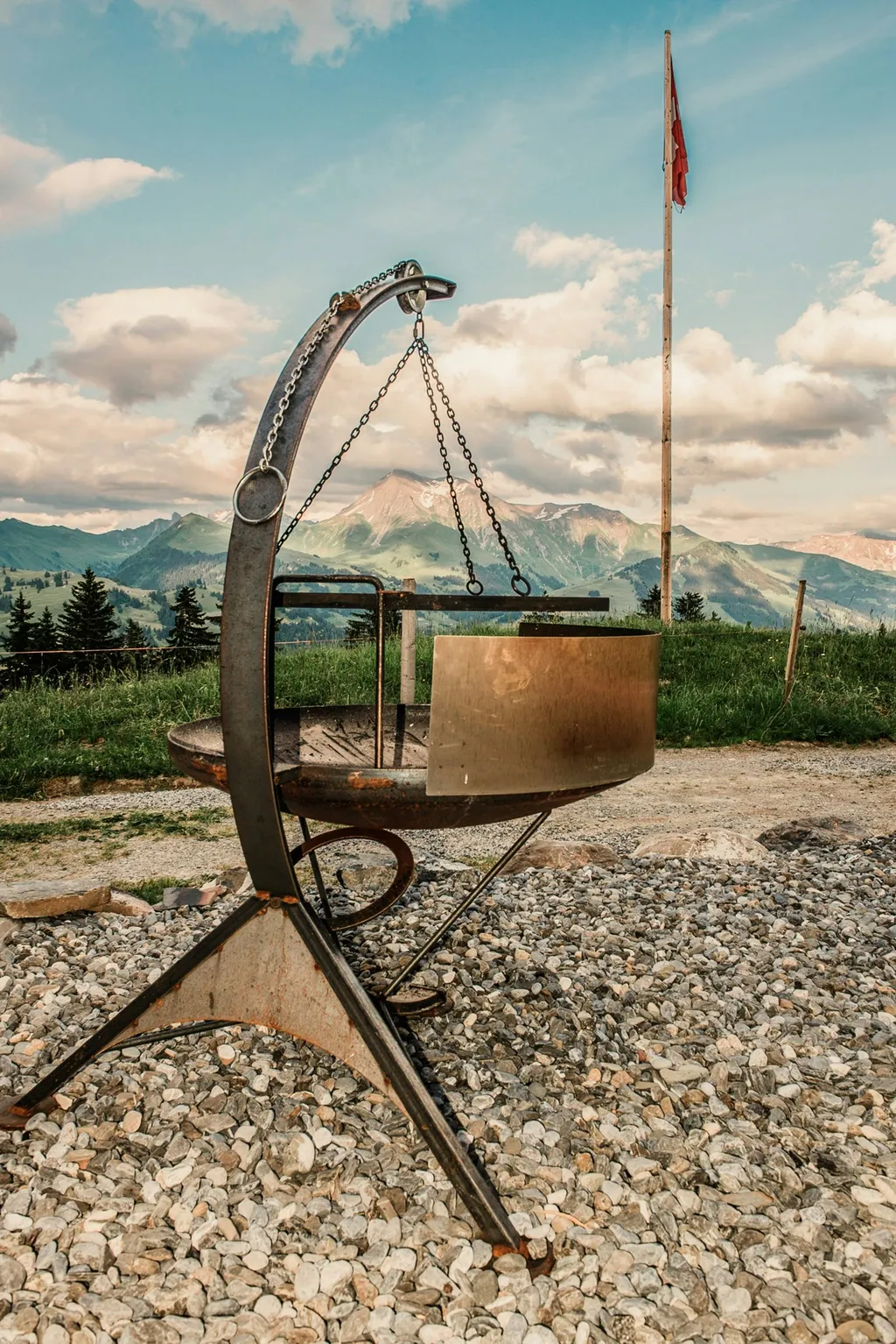 Ritz Camp - Berge im Blick