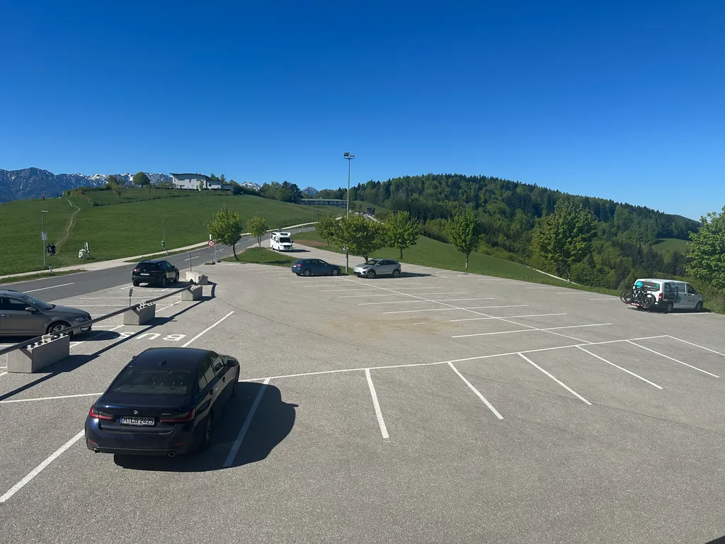 Berge See schöne Aussicht