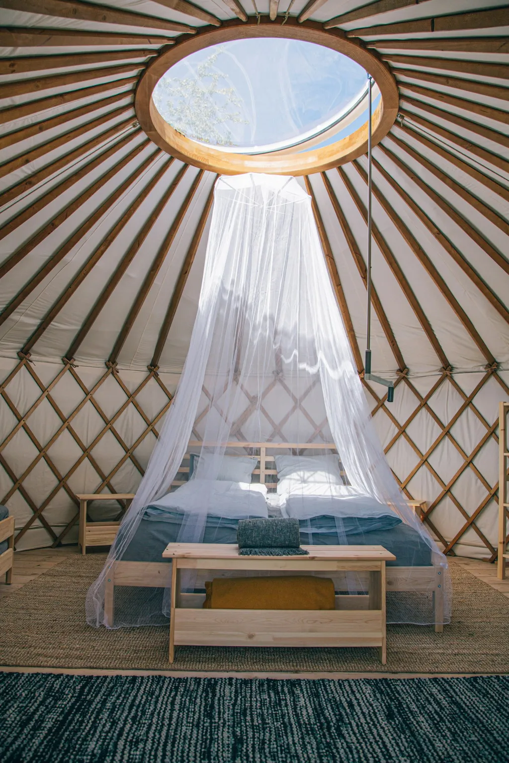 Jurte "Zaunkönig" mit Weitblick