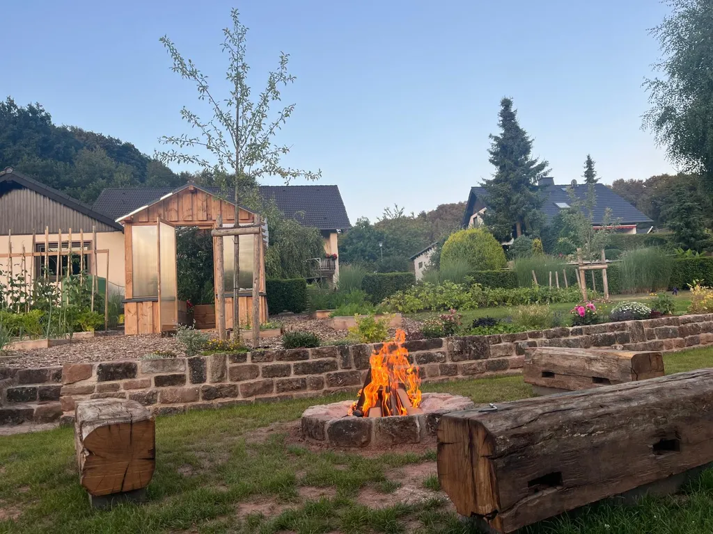Schöner Stellplatz inmitten der Natur
