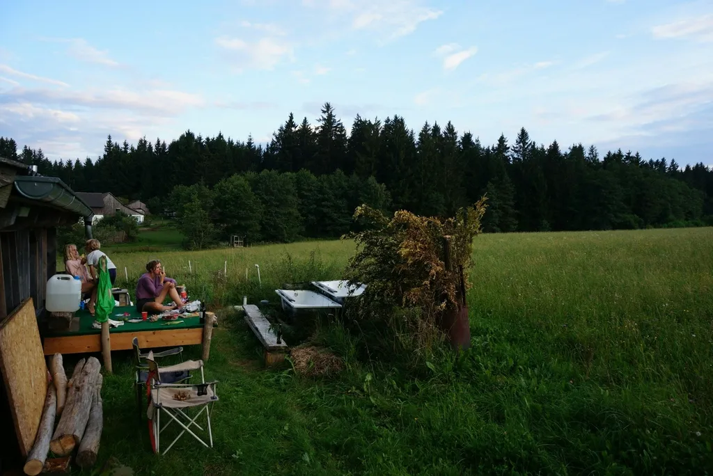 Es ist so gemütlich hier.