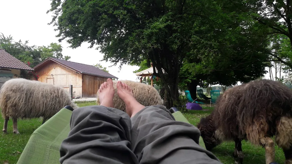 Park- & Zeltplatz im Garten - eine kleine Auszeit