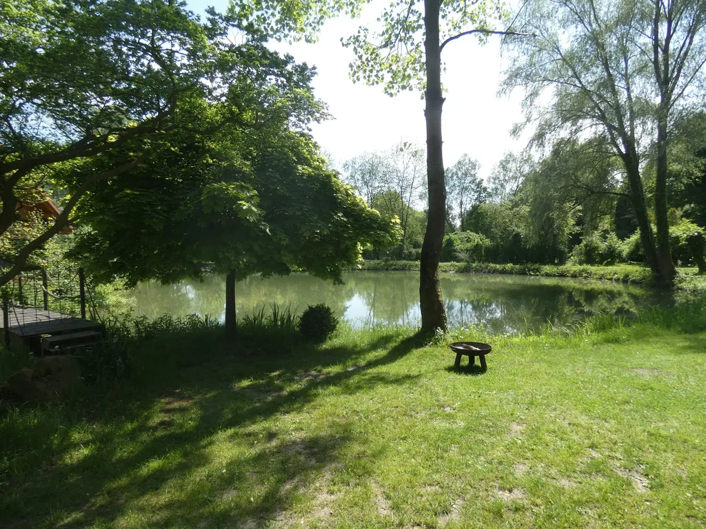Stellplatz im Wassergarten bei NaturOH in Gescher
