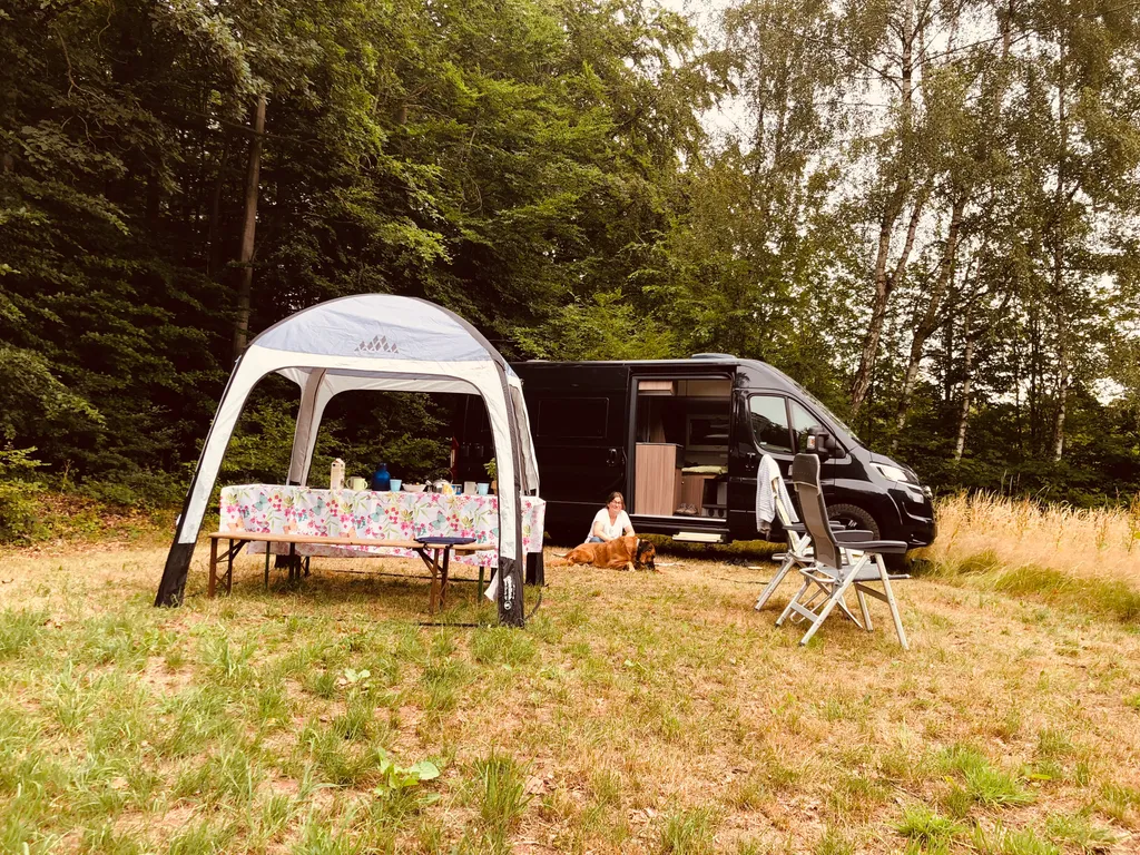 Zeltplatz unterm Himmel