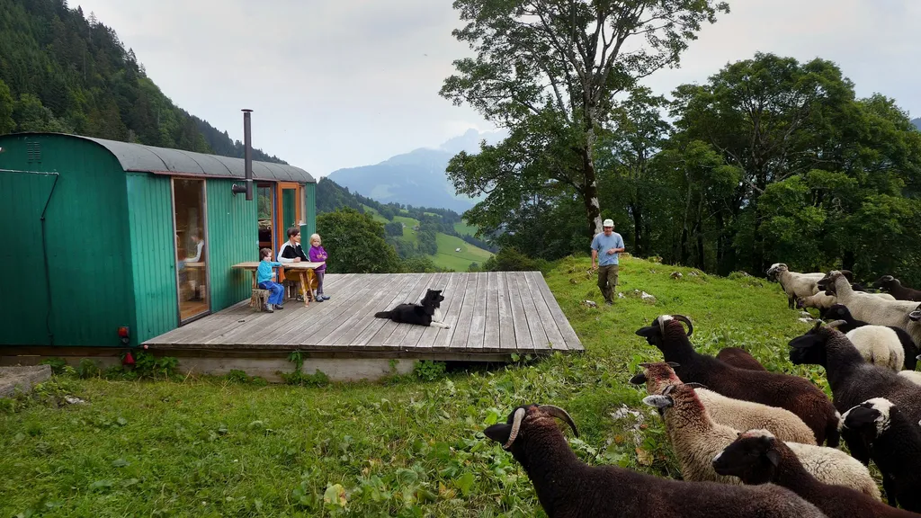 Bauwagen im Schwändital