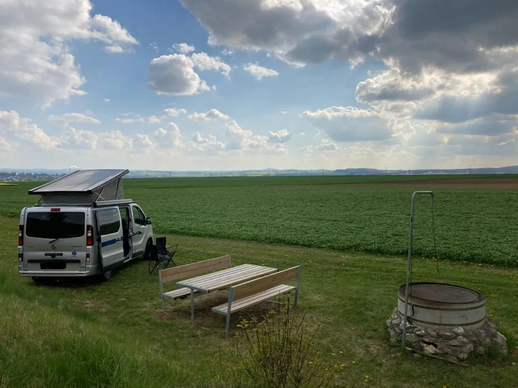 Stellplatz mit traumhaftem Ausblick