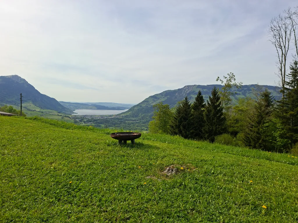 Aussicht Stellplätze