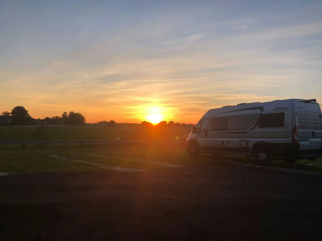 Schöner Ausblick hinterm Hof