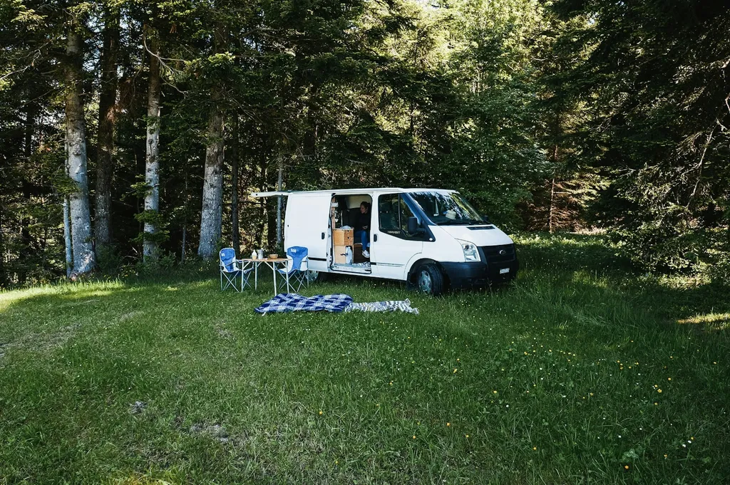 Bei den wilden Heidelbeeren