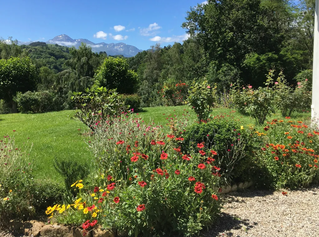 Camping près des montagnes