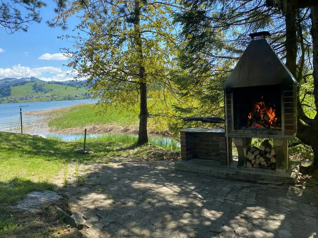 Camping direkt am Sihlsee