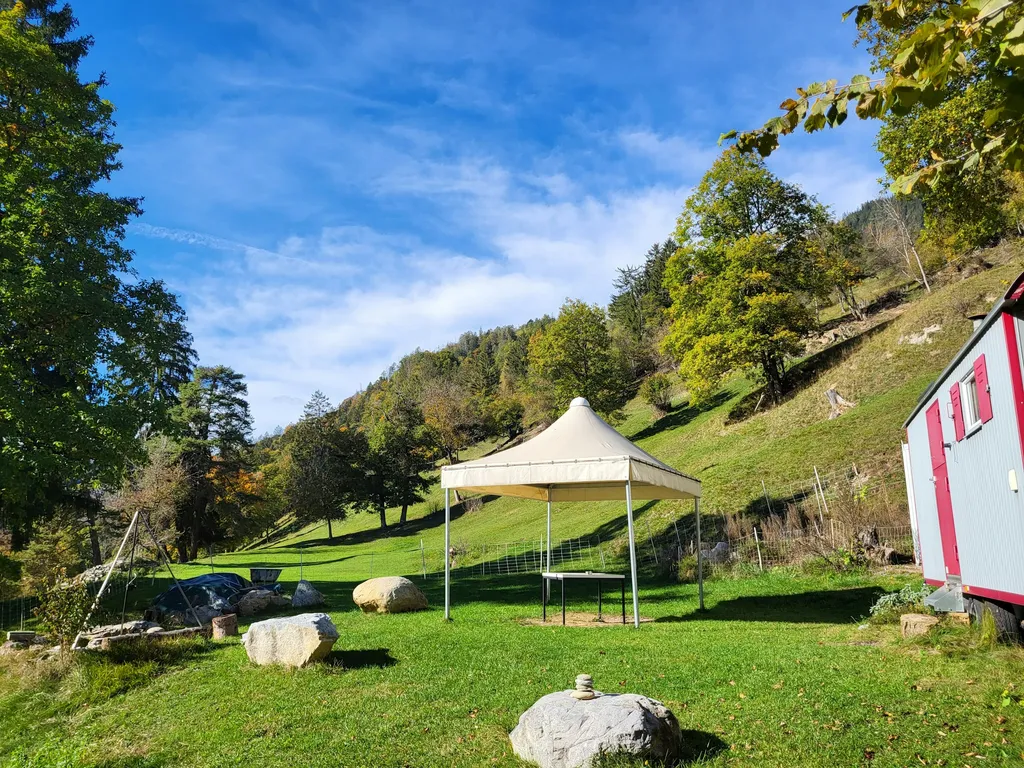 Ferienwagen im Paradies