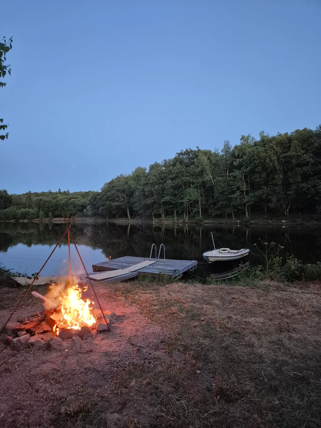 Camper Idylle am Waldsee