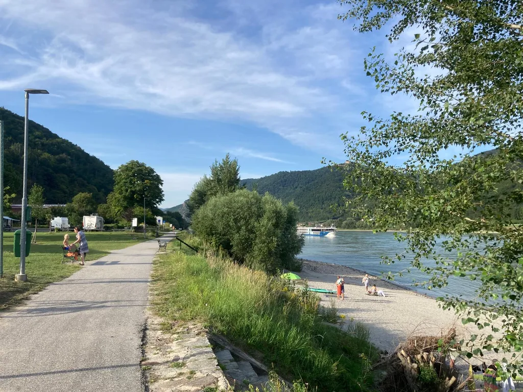 Promenade am Zeltplatz