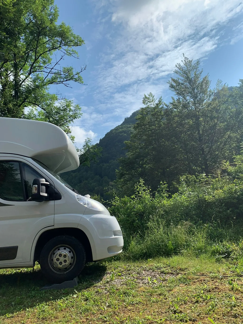 Camp "de luxe" im Goumois (F)