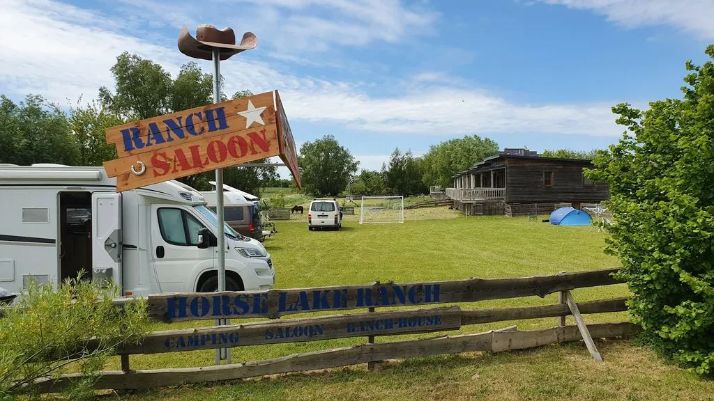 Camping auf der Horse Lake Ranch