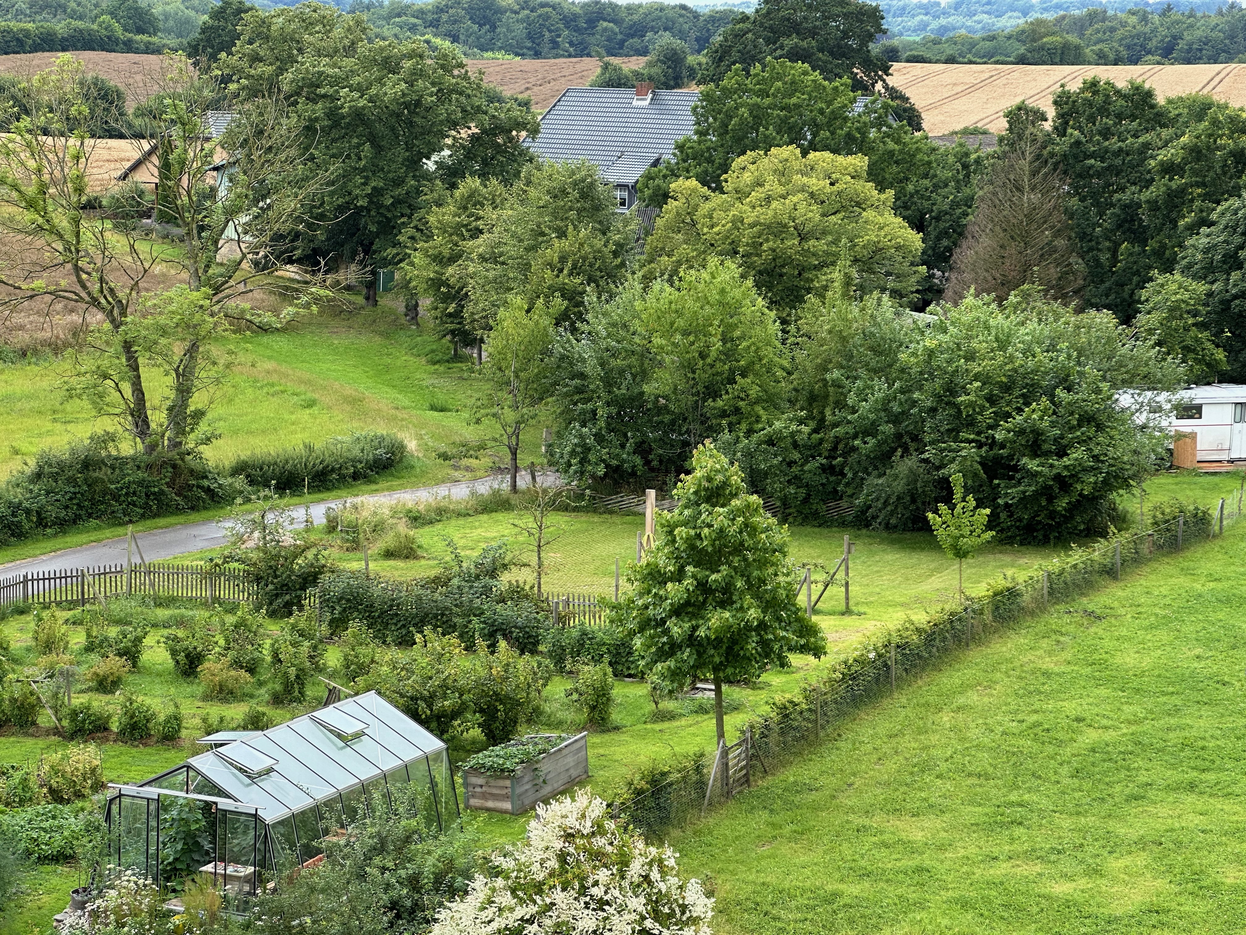 Abgelegener Stellplatz auf einem Resthof