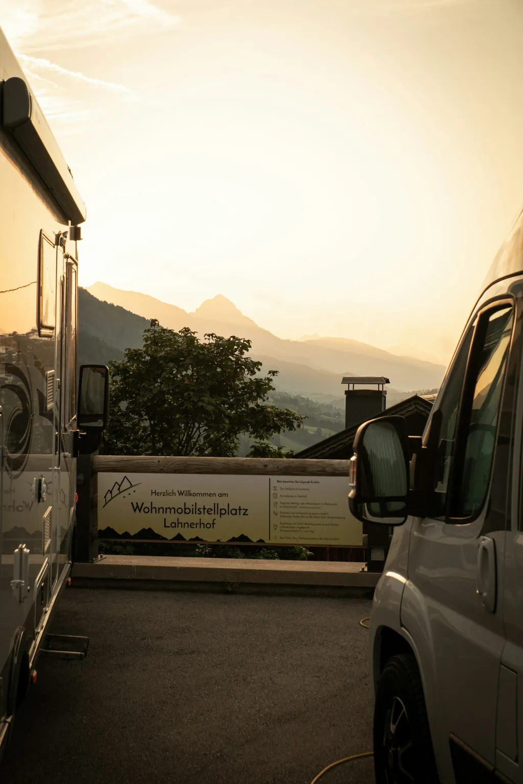 Panoramastellplatz in Obergail