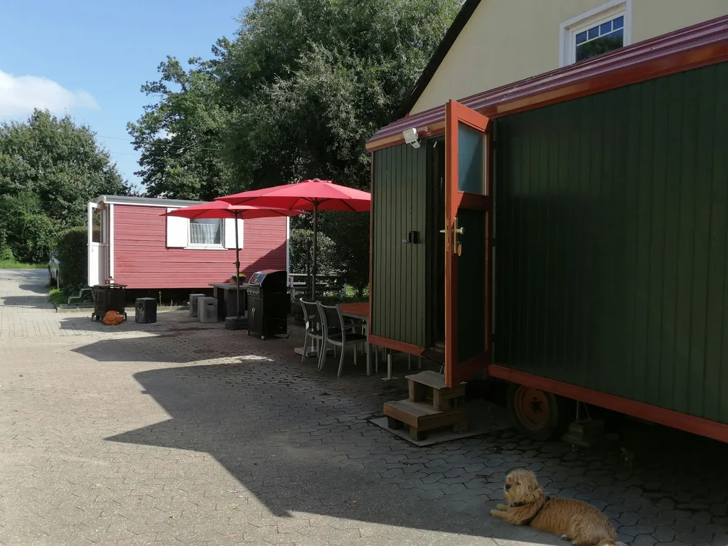 Schäferwagen auf dem Ponyhof